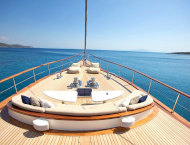 Chárter de lujo para yate Miss B que cruza en Turquía y Grecia con Contact Yachts