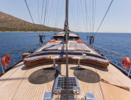 Alquiler de goletas de lujo PRINCESS KARIA II navegando en Grecia y Turquía con Contact Yachts