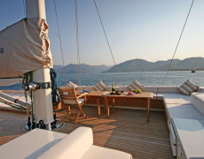 Alquiler de goletas GETAWAY navegando en Grecia y Turquía con Contact Yachts