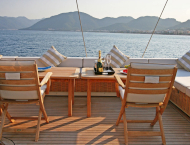 Alquiler de goletas GETAWAY navegando en Grecia y Turquía con Contact Yachts