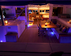 Luxury catamaran yacht NOVA for rent in Turkey and Greece with Contact Yachts