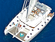 Luxury catamaran yacht NOVA for rent in Turkey and Greece with Contact Yachts