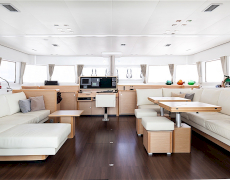 Luxury catamaran yacht NOVA for rent in Turkey and Greece with Contact Yachts