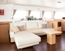 Luxury catamaran yacht NOVA for rent in Turkey and Greece with Contact Yachts