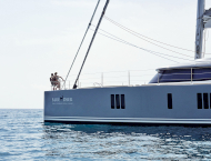 Luxury catamaran yacht BLUE DEER for rent in Italy with Contact Yachts