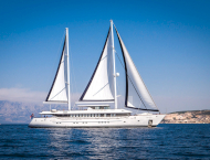 Luxury gulet yacht AIAXAIA for charters in Croatia and Caribbean with Contact Yachts