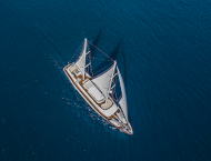 Luxury gulet yacht AIAXAIA for charters in Croatia and Caribbean with Contact Yachts