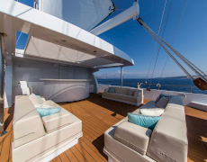 Luxury gulet yacht AIAXAIA for charters in Croatia and Caribbean with Contact Yachts