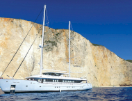 Luxury gulet yacht AIAXAIA for charters in Croatia and Caribbean with Contact Yachts