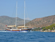 Luxury gulet yacht C TANER II for rent in Turkey and Greece with Contact Yachts