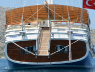 Luxury gulet yacht C TANER II for rent in Turkey and Greece with Contact Yachts