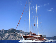 Luxury gulet yacht CAFEROGLU 7 for rent in Turkey and Greece with Contact Yachts