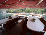 Luxury gulet yacht CAFEROGLU 7 for rent in Turkey and Greece with Contact Yachts