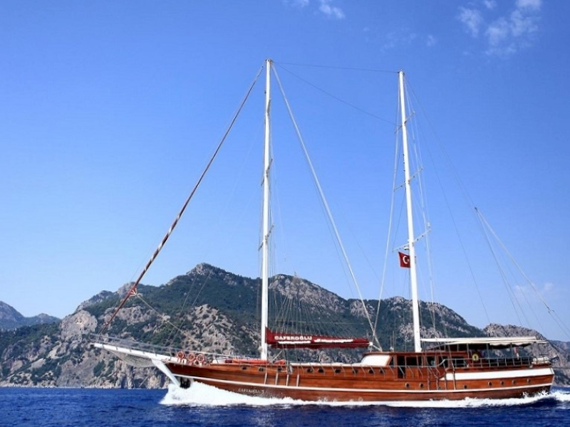 Luxury gulet yacht CAFEROGLU 7 for rent in Turkey and Greece with Contact Yachts