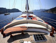 Luxury gulet yacht CAFEROGLU 7 for rent in Turkey and Greece with Contact Yachts