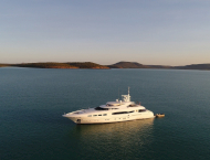 Luxury charter yacht Infinity Pacific offered for cruise in Australia by yachting agency Contact Yachts Australia