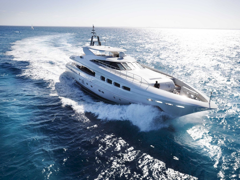 Luxury charter yacht Infinity Pacific offered for cruise in Australia by yachting agency Contact Yachts Australia