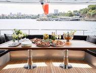 Luxury charter yacht GHOST II offered for cruise in Australia and Pacific islands by yachting agency Contact Yachts Australia