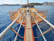 Luxury charter gulet yacht Dragonfly sailing in Montenegro & Croatia with Contact Yachts_5