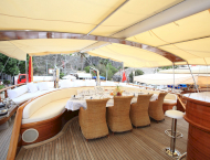 KAYA GUNERI IV luxury gulet yacht for rent in Turkey (Bodrum, Marmaris, Fethiye) with Contact Yachts