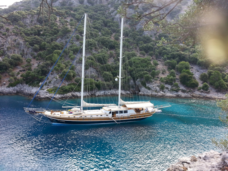 KAYA GUNERI IV luxury gulet yacht for rent in Turkey (Bodrum, Marmaris, Fethiye) with Contact Yachts