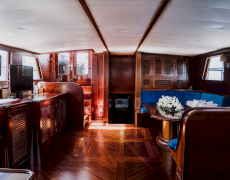 saloon on gulet yacht capricorn 1