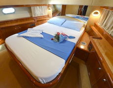 Beautiful Ferretti model yacht MARY for rent in Greece and Turkey with Contact Yachts