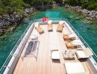 Luxury motor yacht SIMAY F for charters in Turkey with Contact Yachts