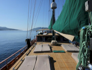 Bodrum boat charter with ROS MARE gulet